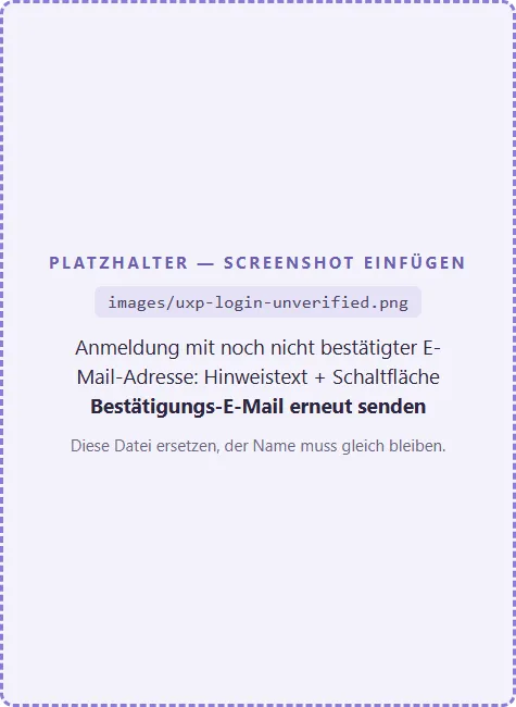 Sign-in with an unconfirmed email address