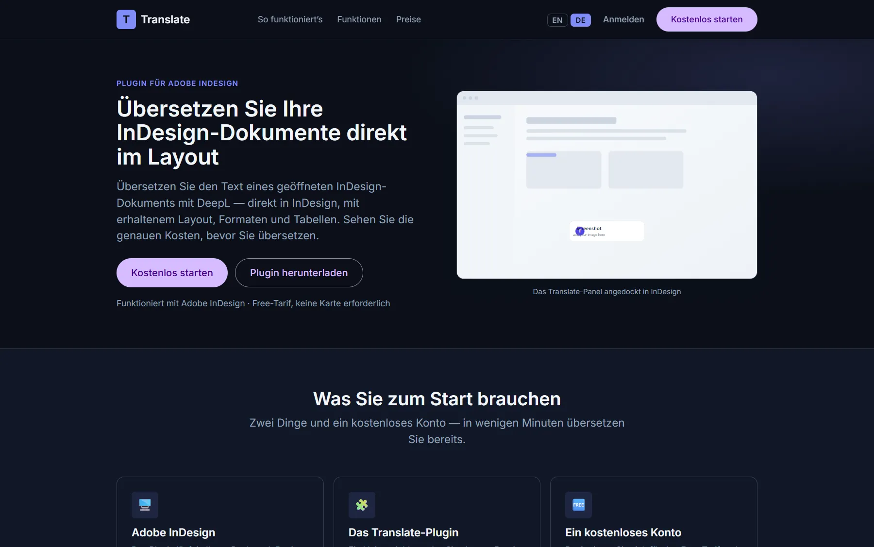 The public home page
